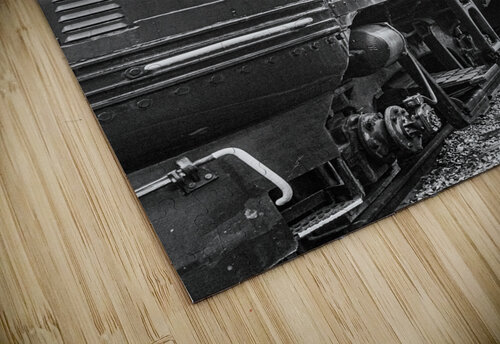 Train Side BW DirtyBirdStudio puzzle