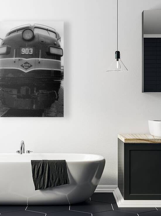 Train Engin BW by DirtyBirdStudio