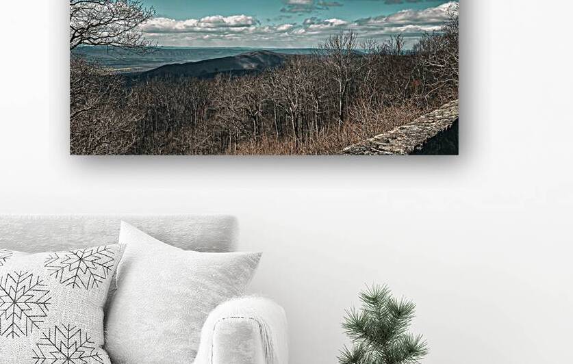 Mountain Clouds Reproduction