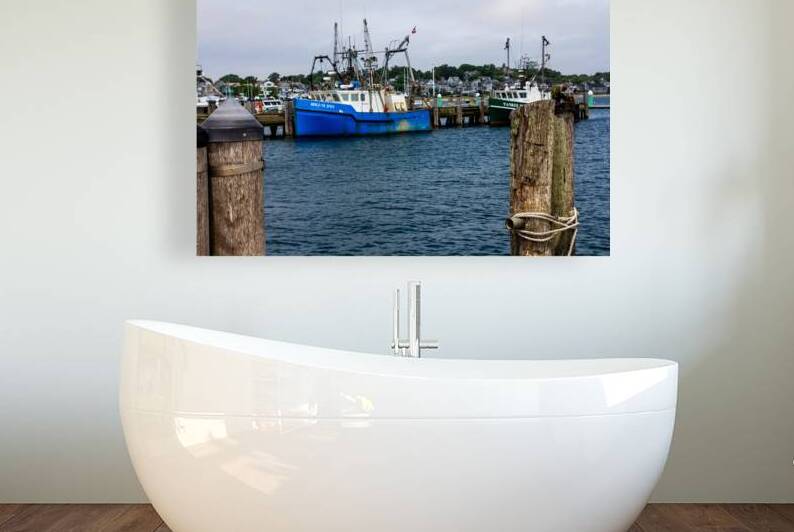 Fishing boats Reproduction