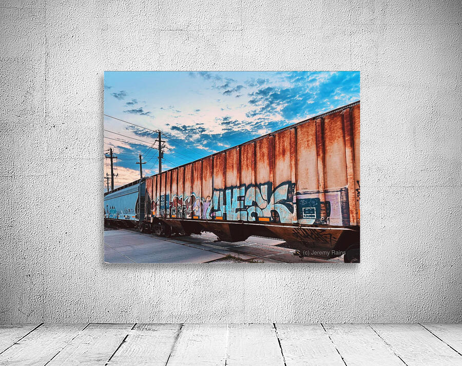 Train Car in Color Wall Preview
