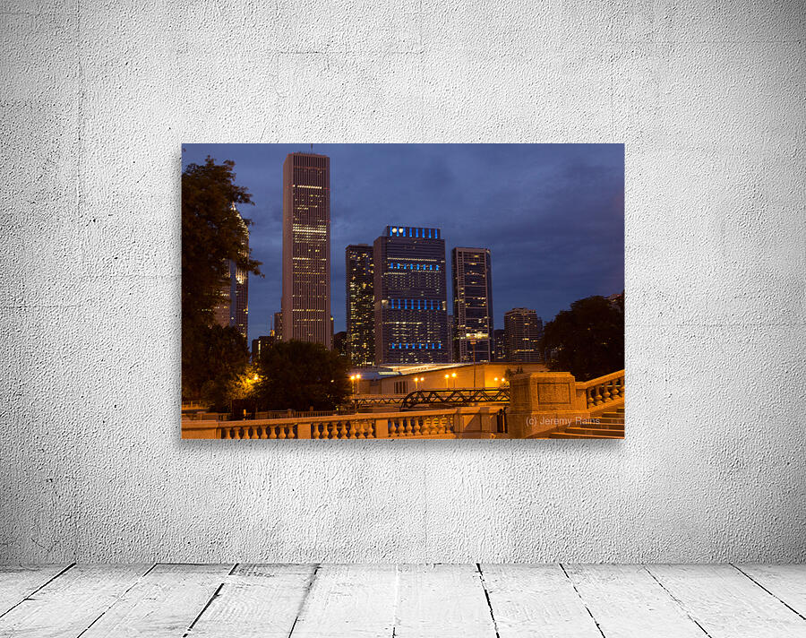 Chicago Skyline Wall Preview