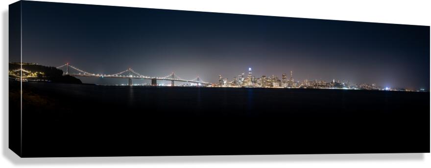 San Francisco City Lights Canvas Print