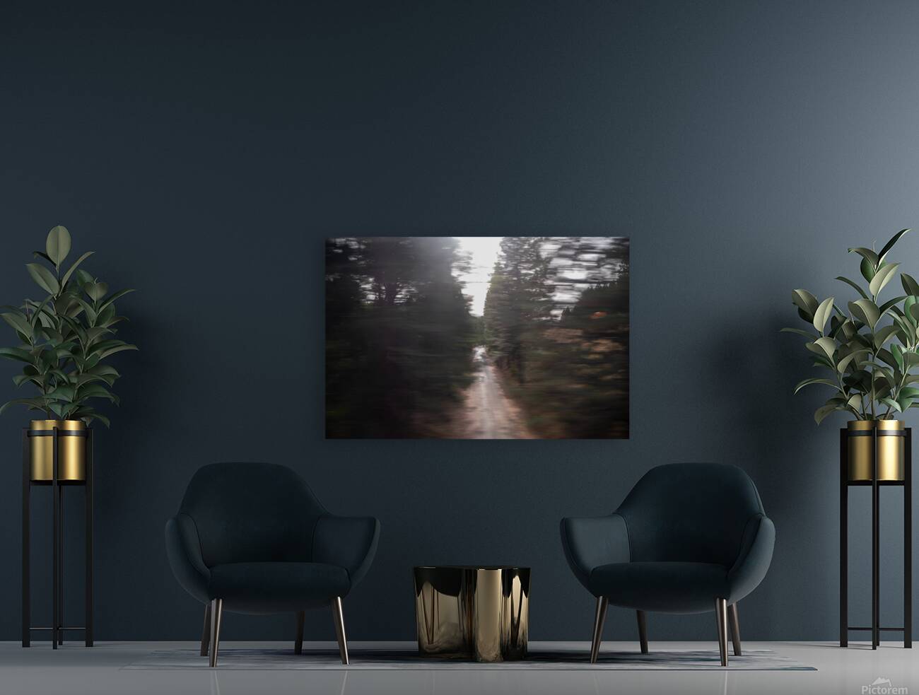 Rush Through the Pines Reproduction