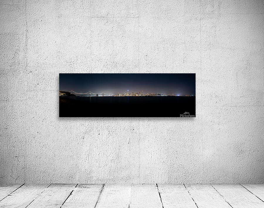 San Francisco City Lights Wall Preview