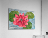 Le Lotus Acrylic Print