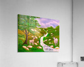 Les Chevres Acrylic Print