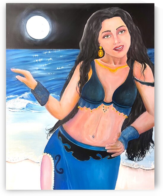Au Clair De La Lune by L art Des Femmes Du Monde