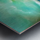 Le rugissement Metal print