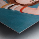 L exuberante Metal print