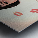 La Feminine Metal print