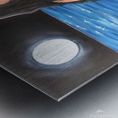 Au Clair De La Lune Metal print