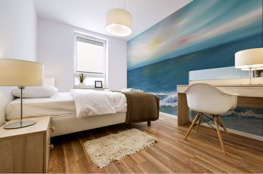 La tranquilite Mural print