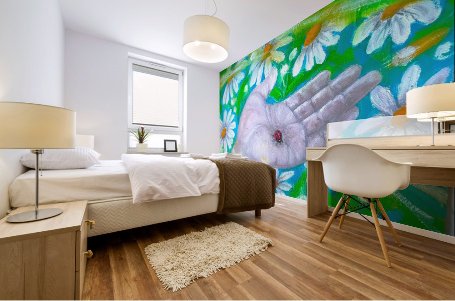 Le printemps Mural print