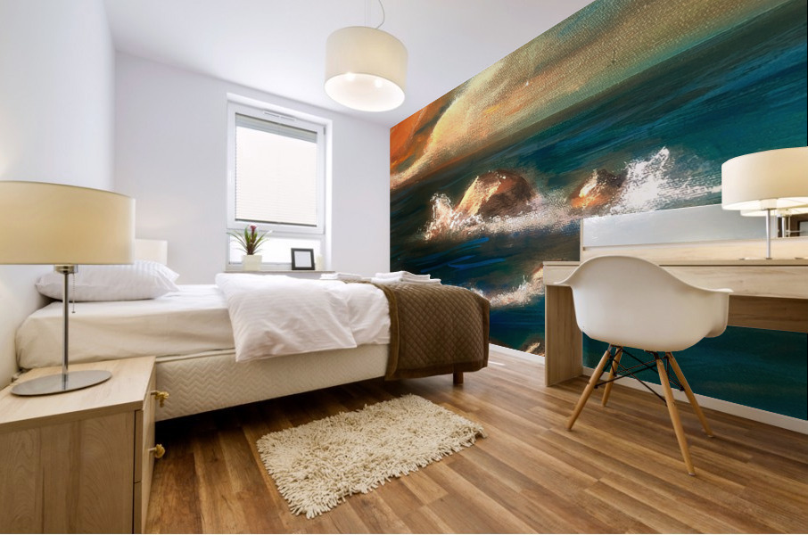LOcean  Mural print