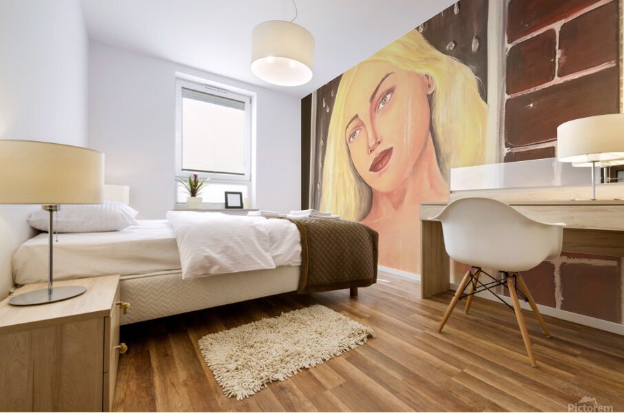 Isolement Mural print