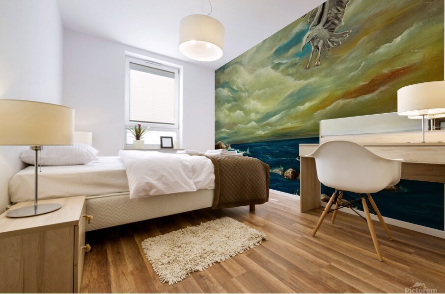 La Mouette Mural print