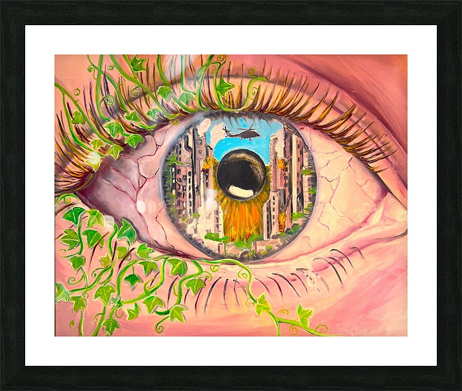 Conflit Picture Frame print