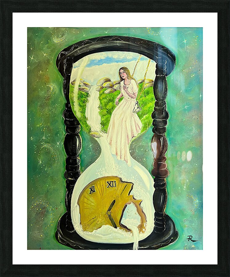 Le temps dune vie Picture Frame print