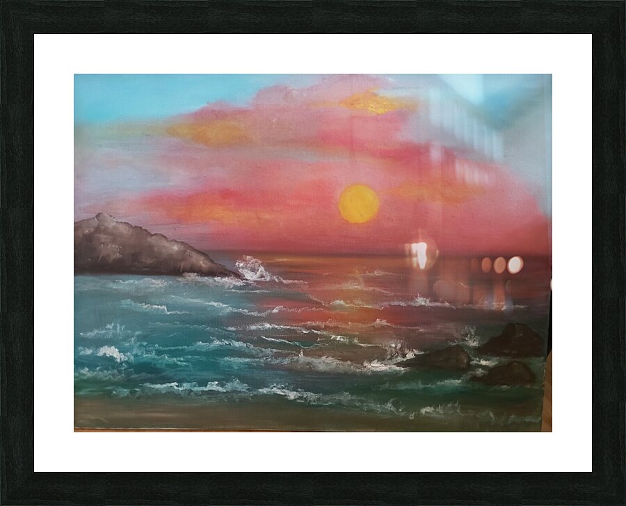 La mer Picture Frame print