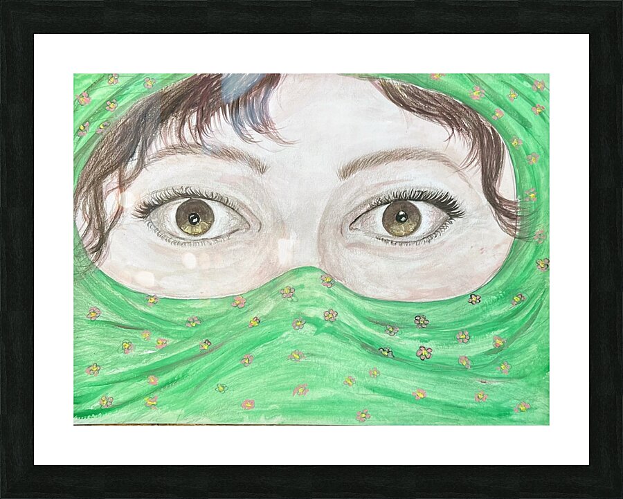 La Sahrawi Picture Frame print