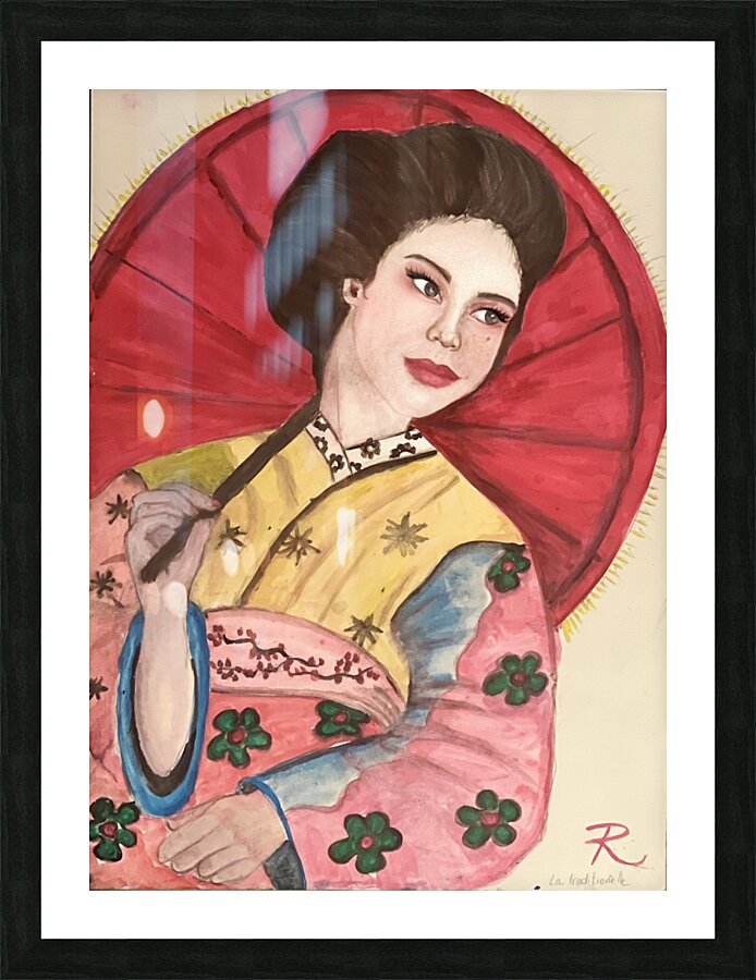 La traditionelle Picture Frame print