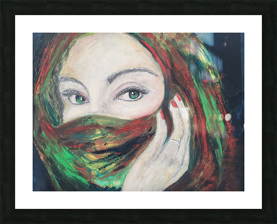 La maghrebine  Picture Frame print