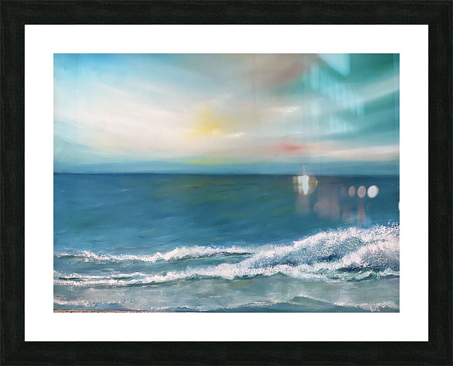 La tranquilite Picture Frame print