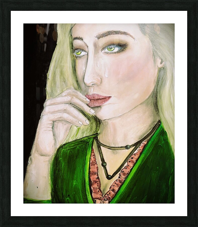 La tristesse  Picture Frame print