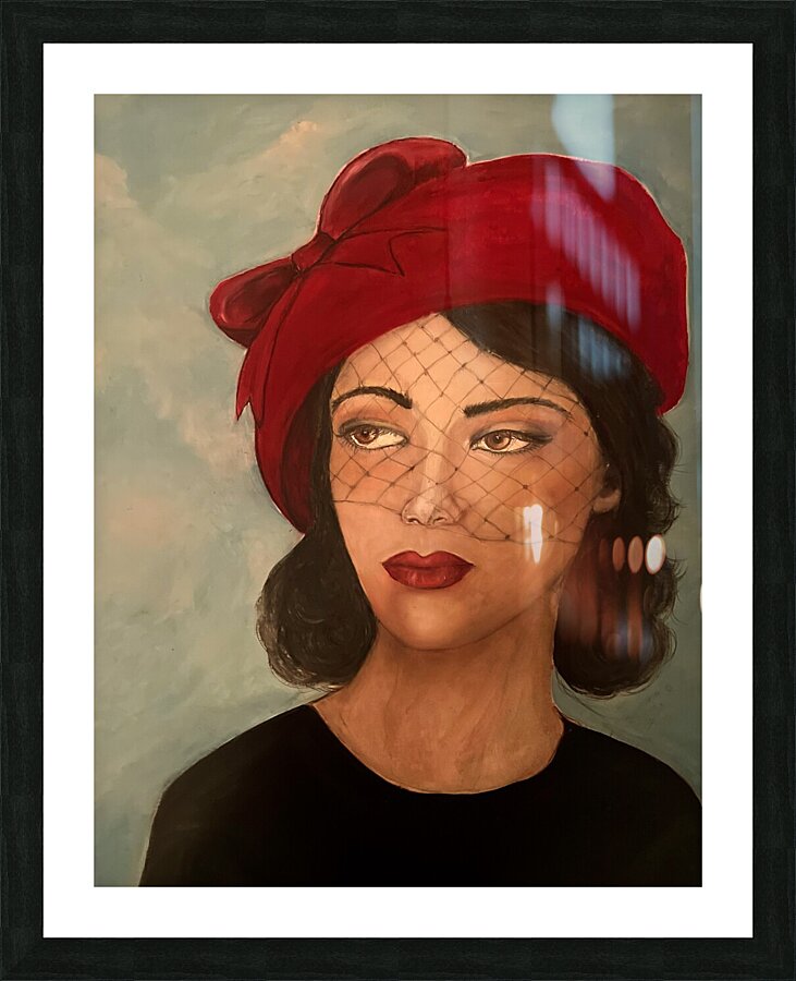 L attitude Picture Frame print