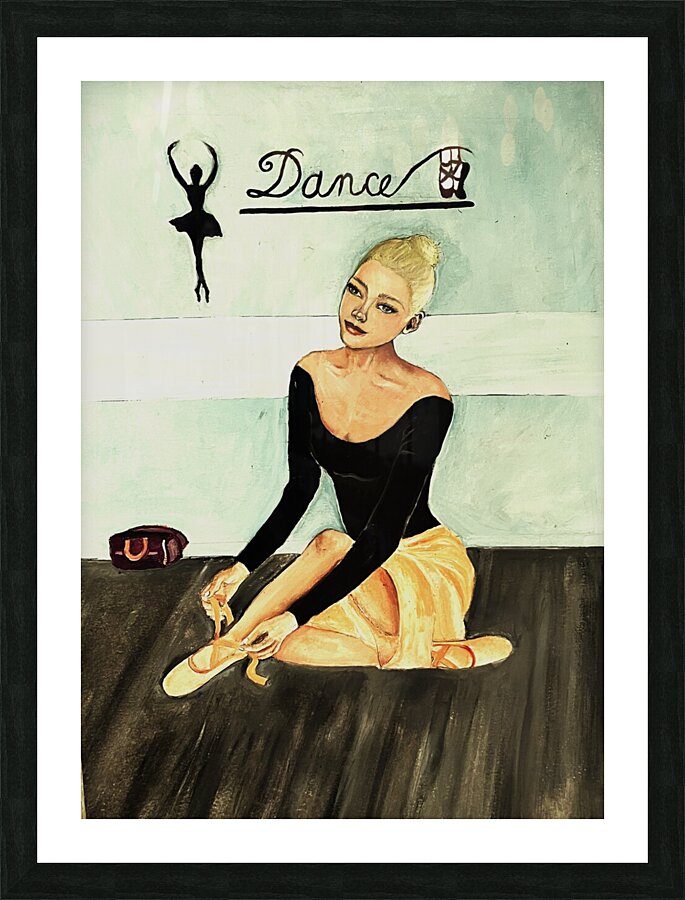 La Ballerine Picture Frame print