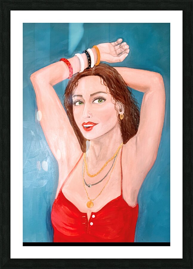 L exuberante Picture Frame print