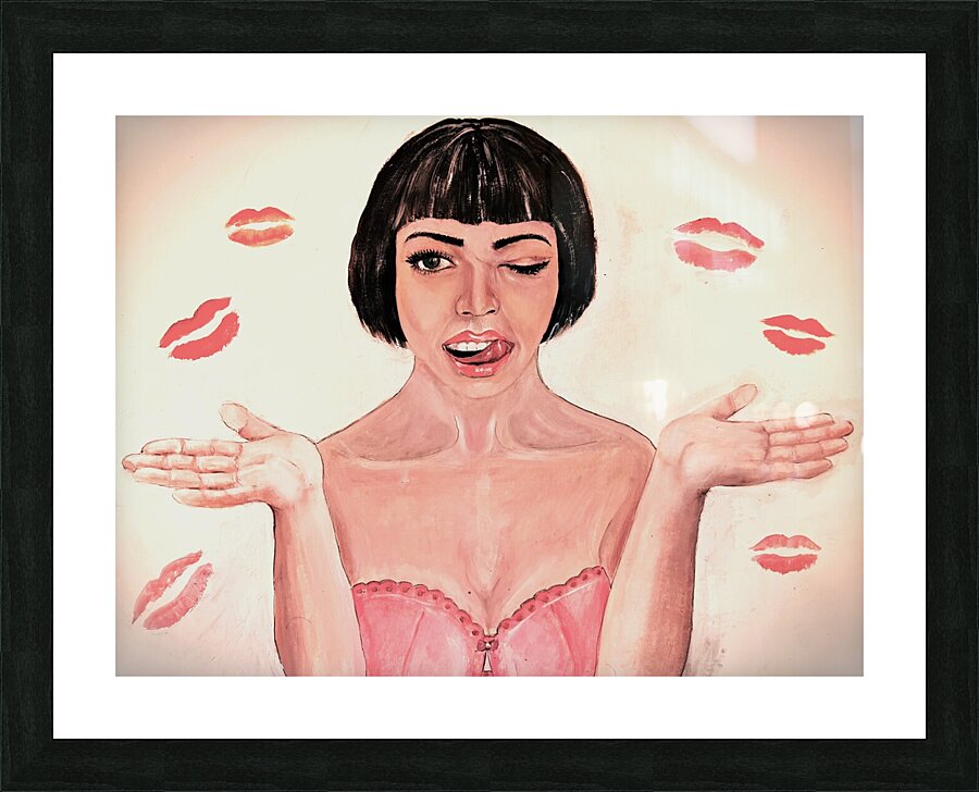La Feminine Picture Frame print
