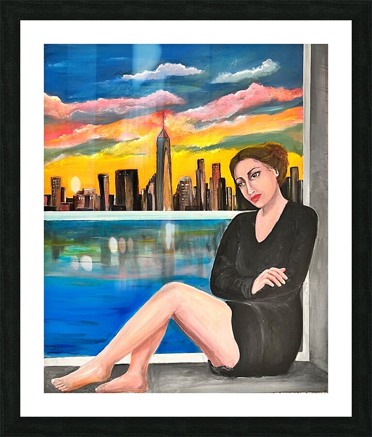 La Melancolie Picture Frame print