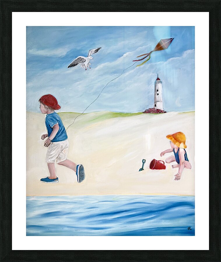 L Enfance Simplement Picture Frame print