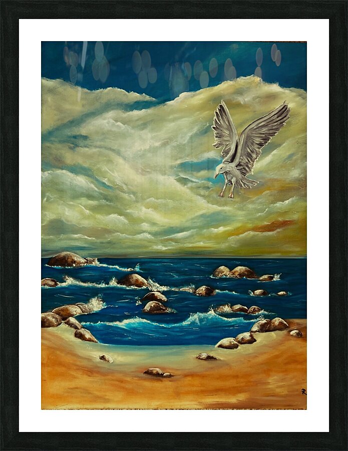 La Mouette Picture Frame print
