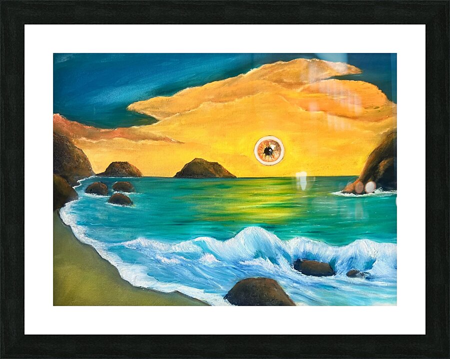 Un Univers parallele Picture Frame print