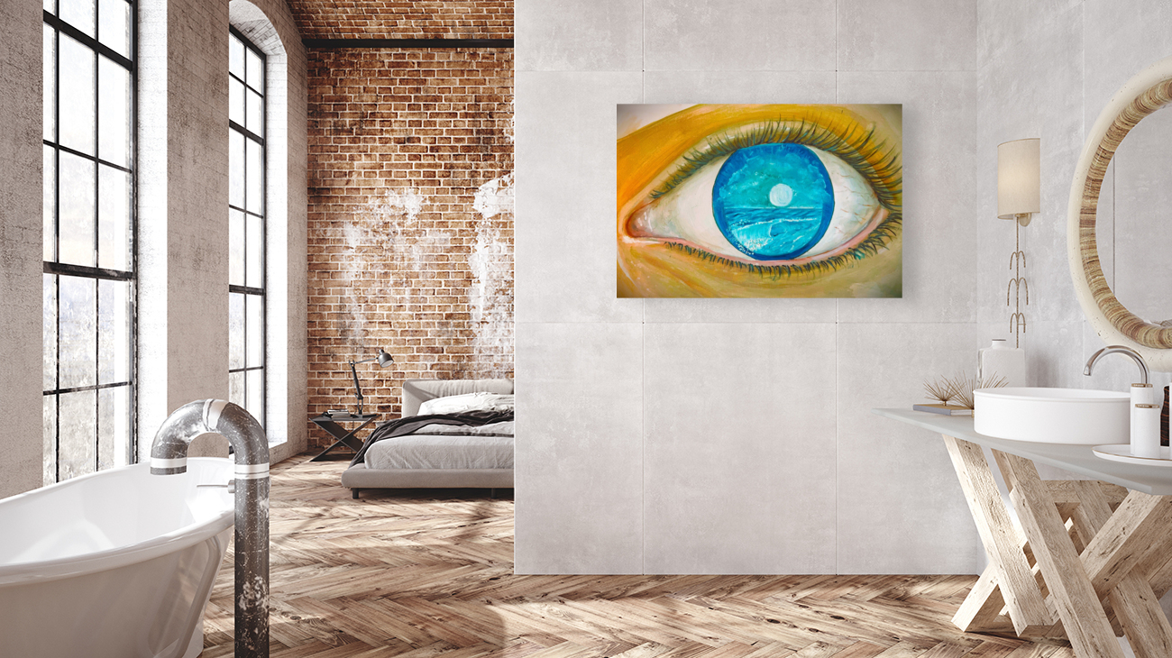 L oeil Reproduction