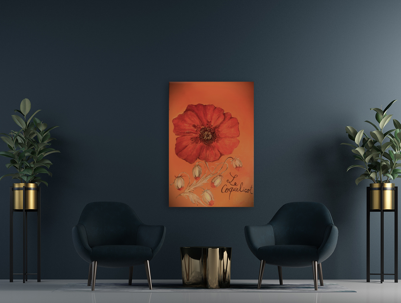 Le coquelicot Reproduction