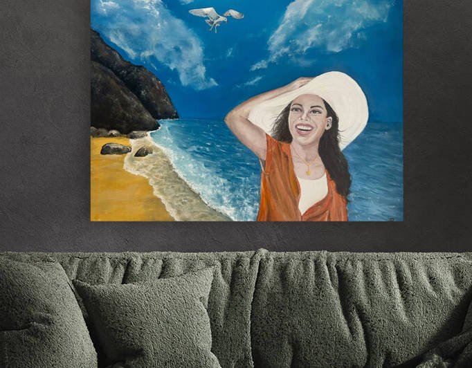 Journee a la plage by L art Des Femmes Du Monde