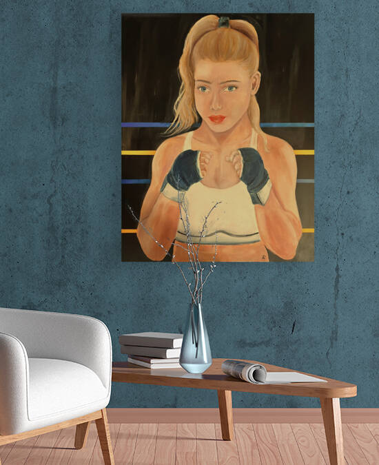La Battante by L art Des Femmes Du Monde