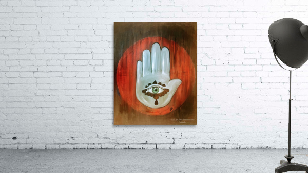 Hamza hand Wall Preview