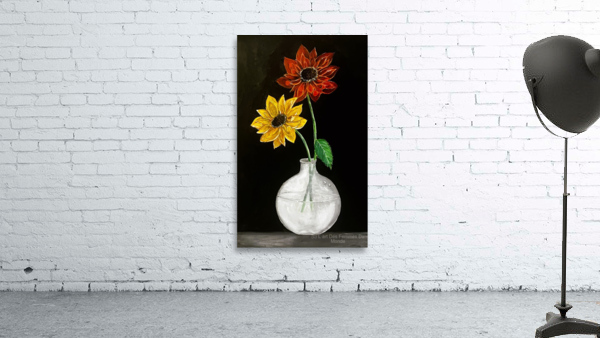 Les fleurs simplement Wall Preview