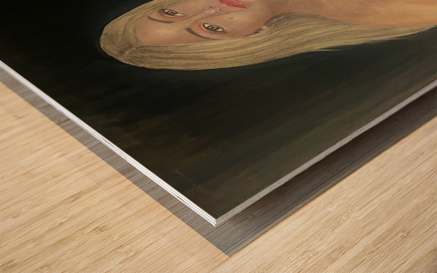 La jeunesse Wood print