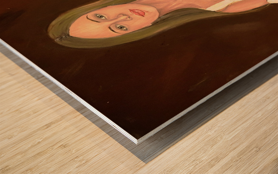 Modeste Wood print
