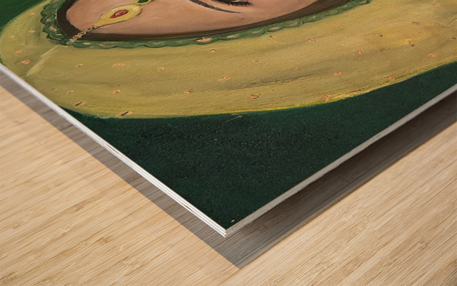 L Indocile Wood print