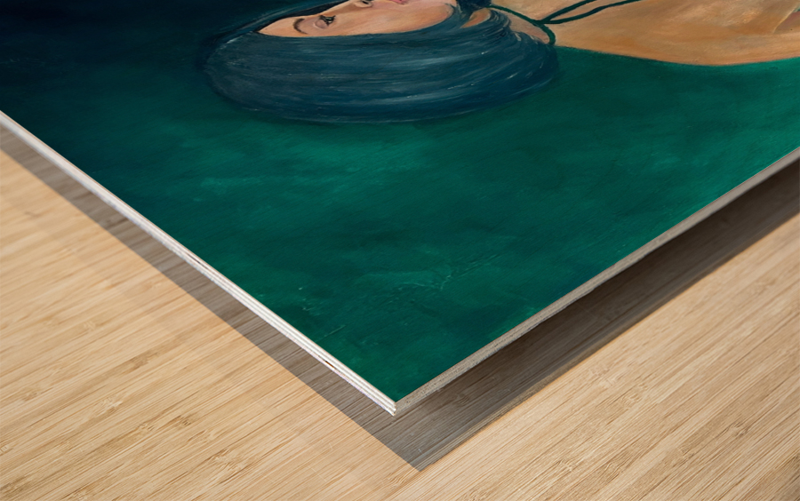 La Guerriere  Wood print