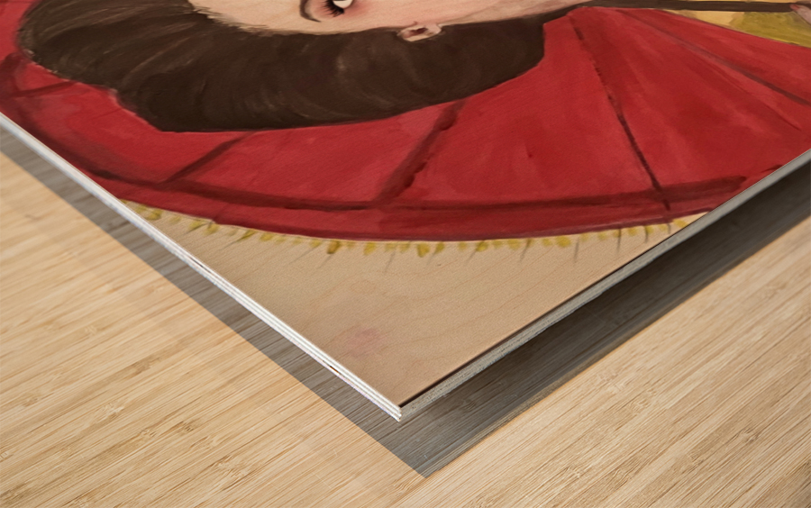 La traditionelle Wood print