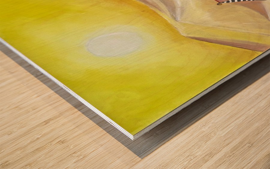 Sahara Wood print