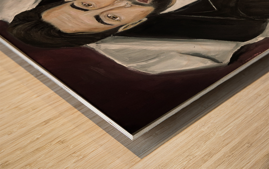 Pour toi  Wood print